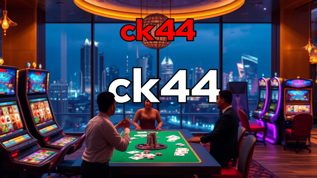 ck44: Your Gateway to Premium Online Casino Entertainment in Bangladesh